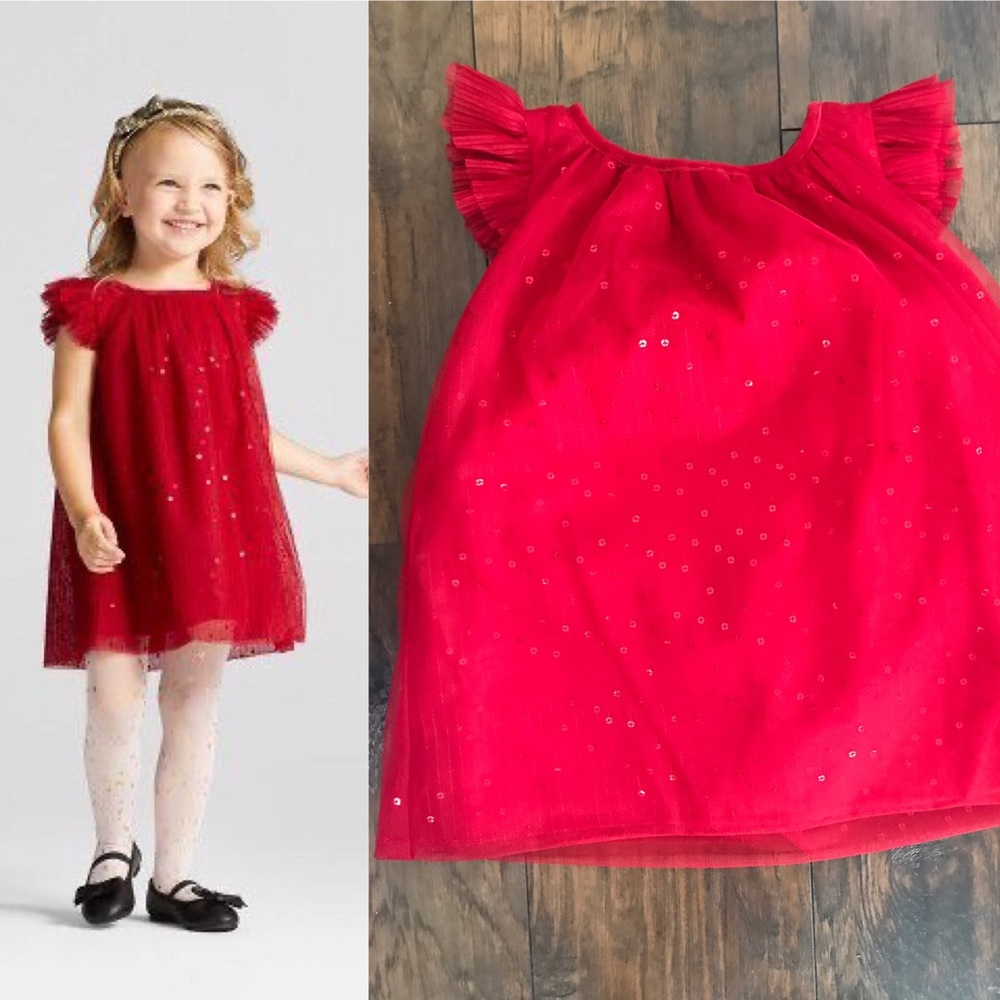 Cat & Jack Red Dress